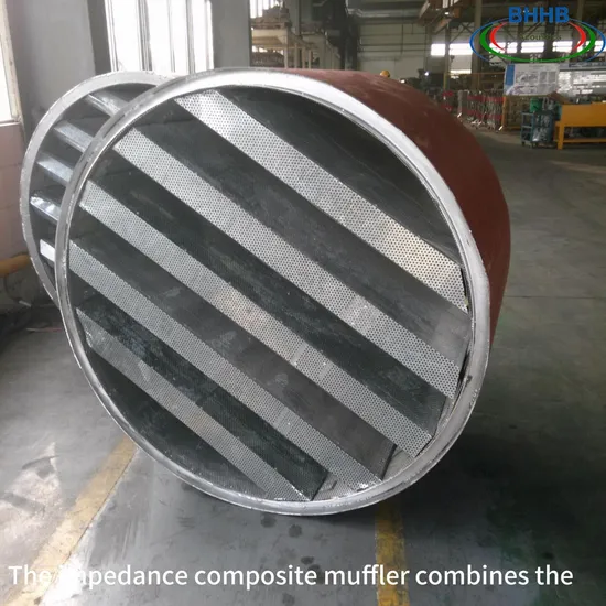 Silencers for Exhaust Chimneys of Large Equipmentimpedance Mufflersreactive Mufflerscomposite Silencer